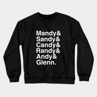 Horror Spoof List Crewneck Sweatshirt